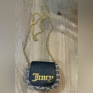 Juicy Couture Black and Gold Women's Bag
